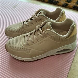 Skechers Light Tan Athletic Shoes